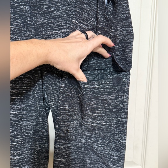 Vintage No Fear Cargo Shorts Mens 36 Black Lightweight Hybrid Beachwear Y2k - Picture 2 of 8